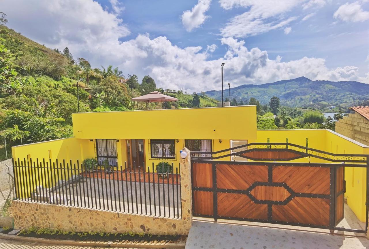 Hermosa Casa De Campo En Guatape Guatapé Exterior foto
